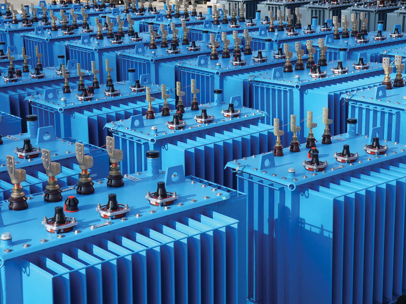 Oil immersed distribution transformers