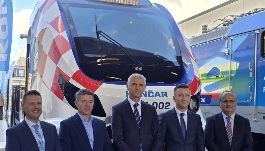 EDMV na InnoTransu - Josip Ninić, Željko Ukić, Gordan Kolak, Žarko Tušek i Gordan Bakota