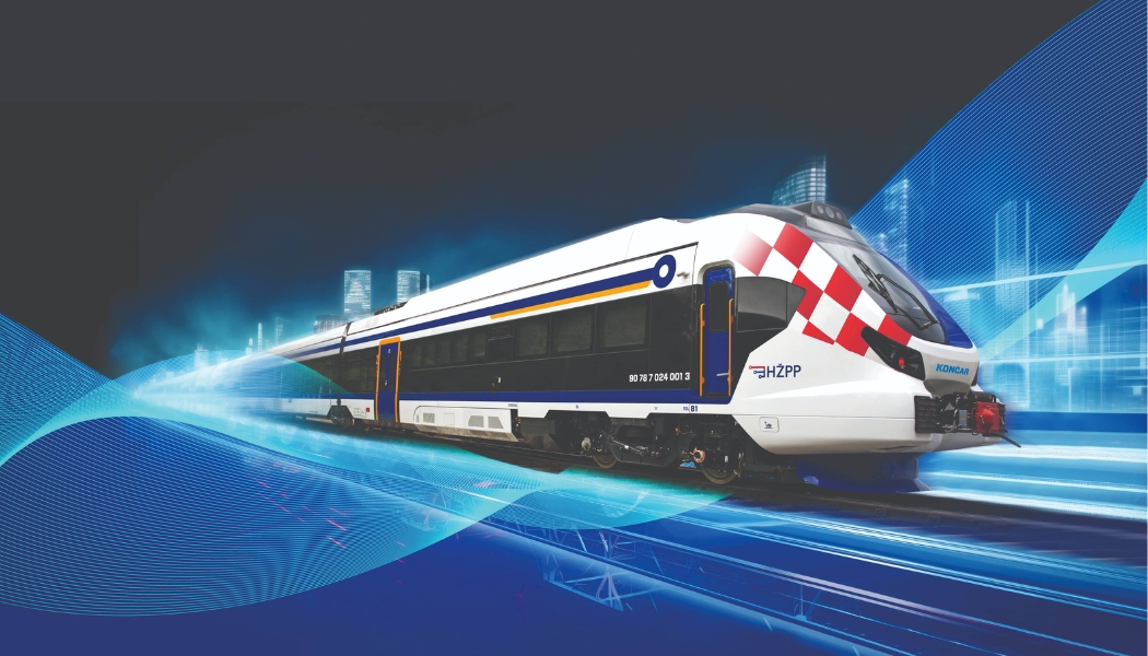 KONČAREV novi bimodalni elektrodizelski motorni vlak (EDMV)
