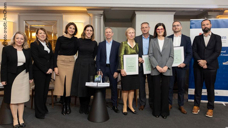 KONČAR receives “AmCham Croatia & Kearney ESG Champion 2025” award