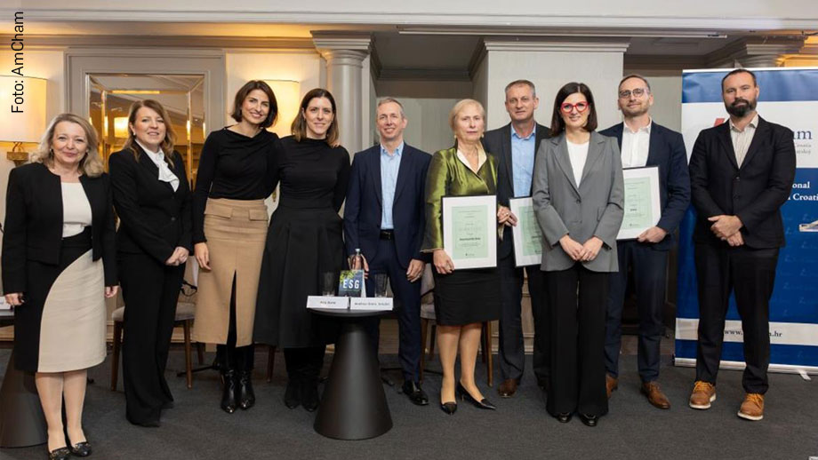 KONČAR osvojio nagradu "AmCham Croatia & Kearney ESG Champion 2025"