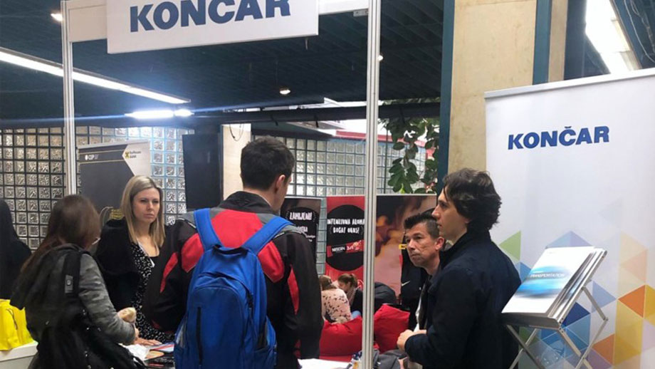 KONČAR at the Career Day in Zagreb