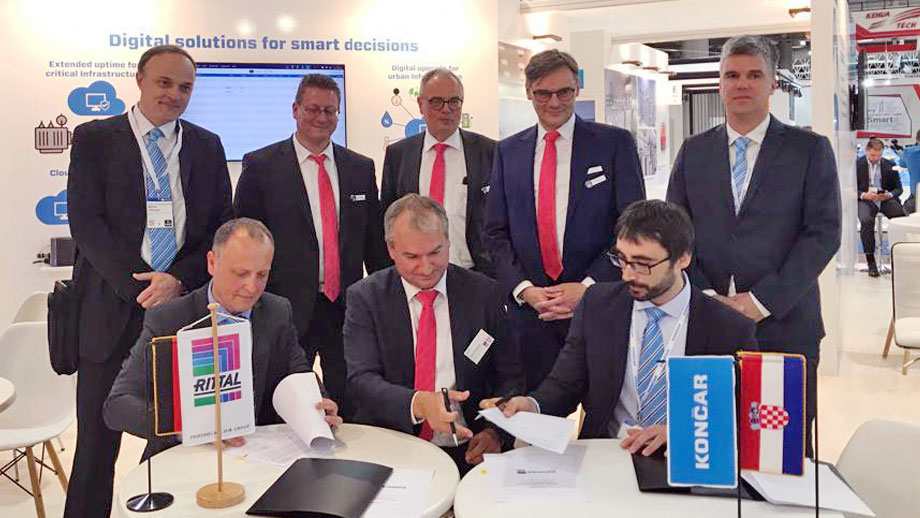 Cooperation Agreement between KONČAR – Digital and RITTAL Croatia