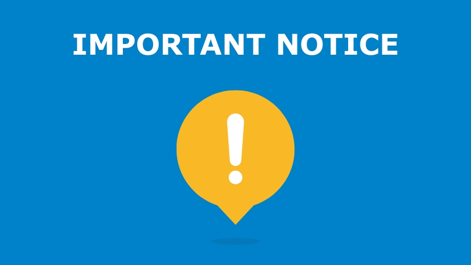 important notice