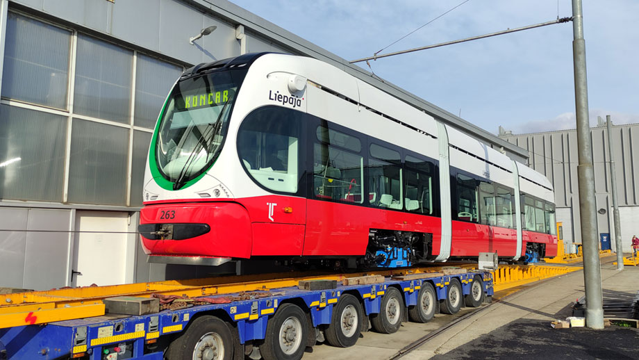 KONČAREV tramvaj za grad Liepāju u Latviji