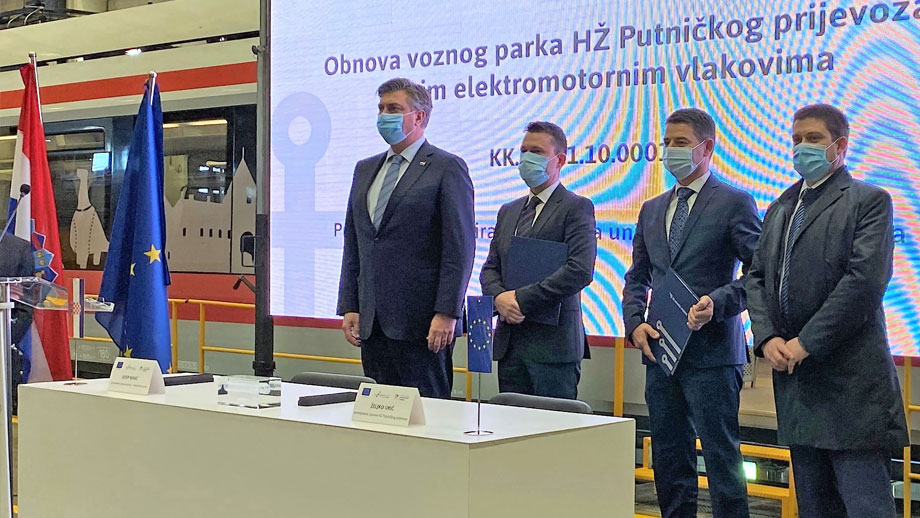 Ugovor KONČARA i HŽ Putničkog prijevoza za 21 elektromotorni vlak