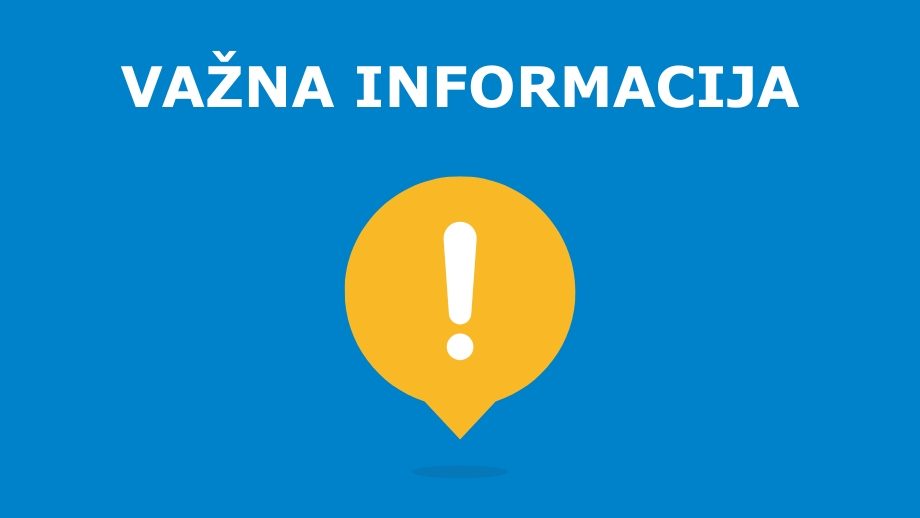 važna informacija