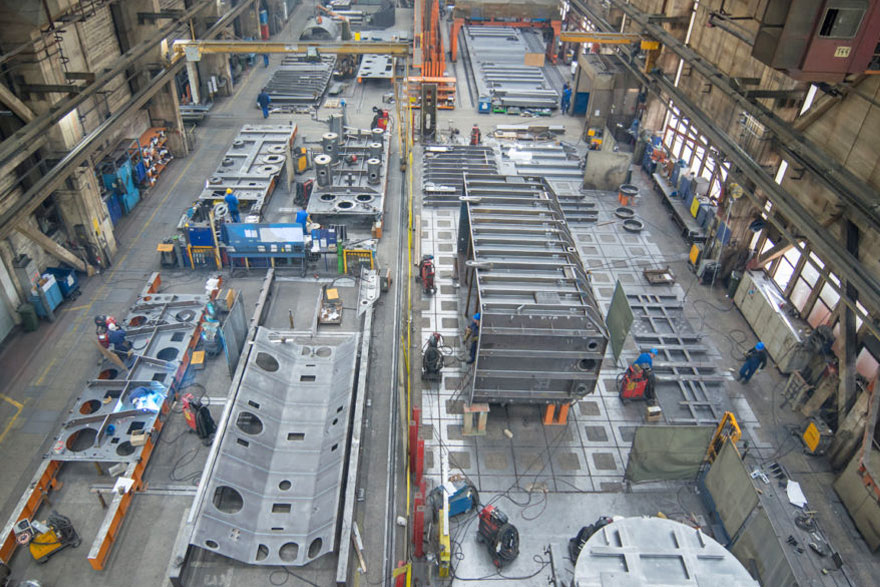 Production capacities