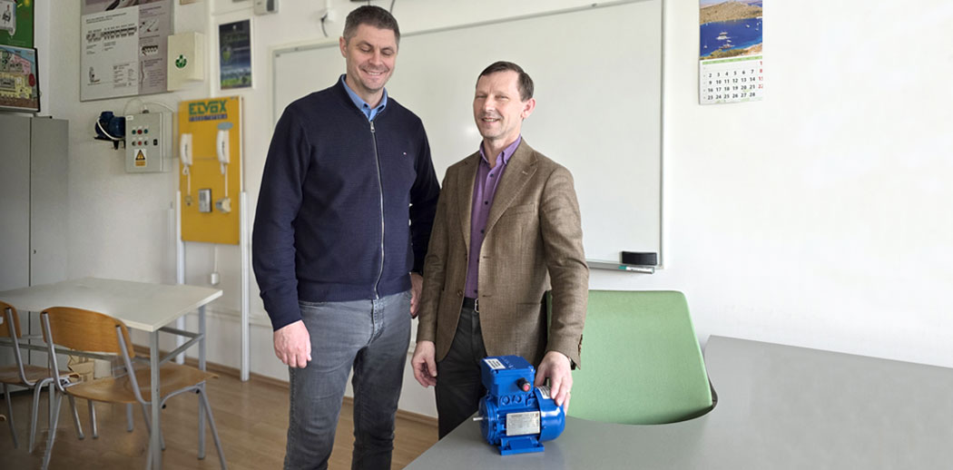 Donation of an ATEX-rated motor to the Electromechanical Crafts School Zagreb
