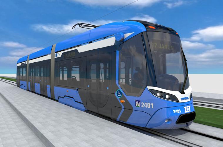 New tram for Zagreb