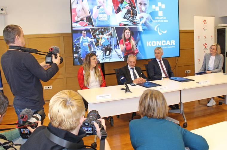 Partnerska suradnja KONČARA i Hrvatskog paraolimpijskog odbora