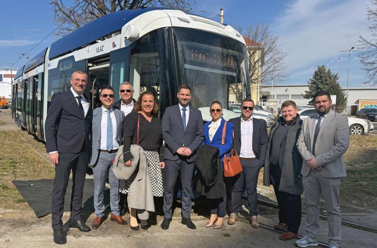 New low-floor tram for the City of Osijek