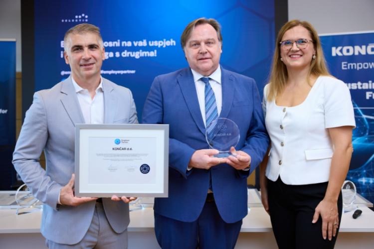 KONČAR obnovio Employer Partner status