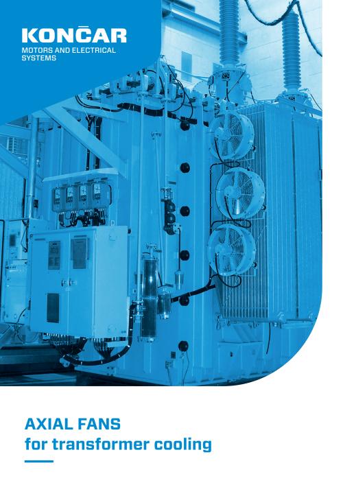 Axial fans for transformer cooling
