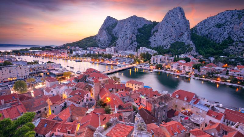 Advanced public lighting in Omiš