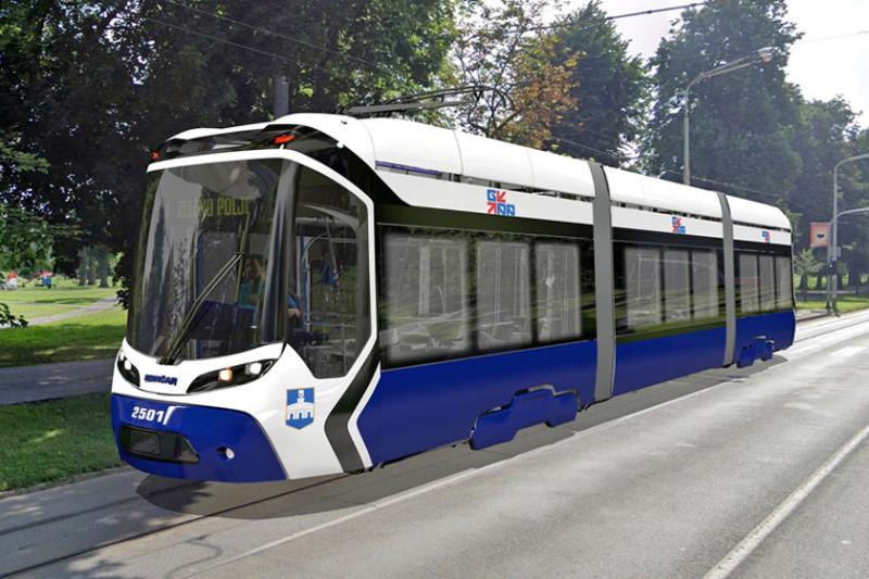 Delivery of low-floor trams for the City of Osijek