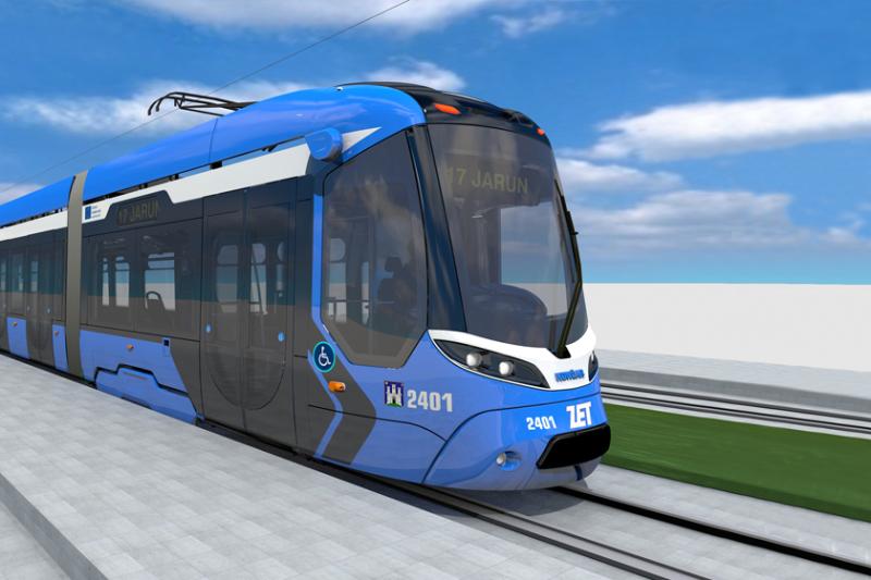 Delivery of low-floor trams for the City of Zagreb