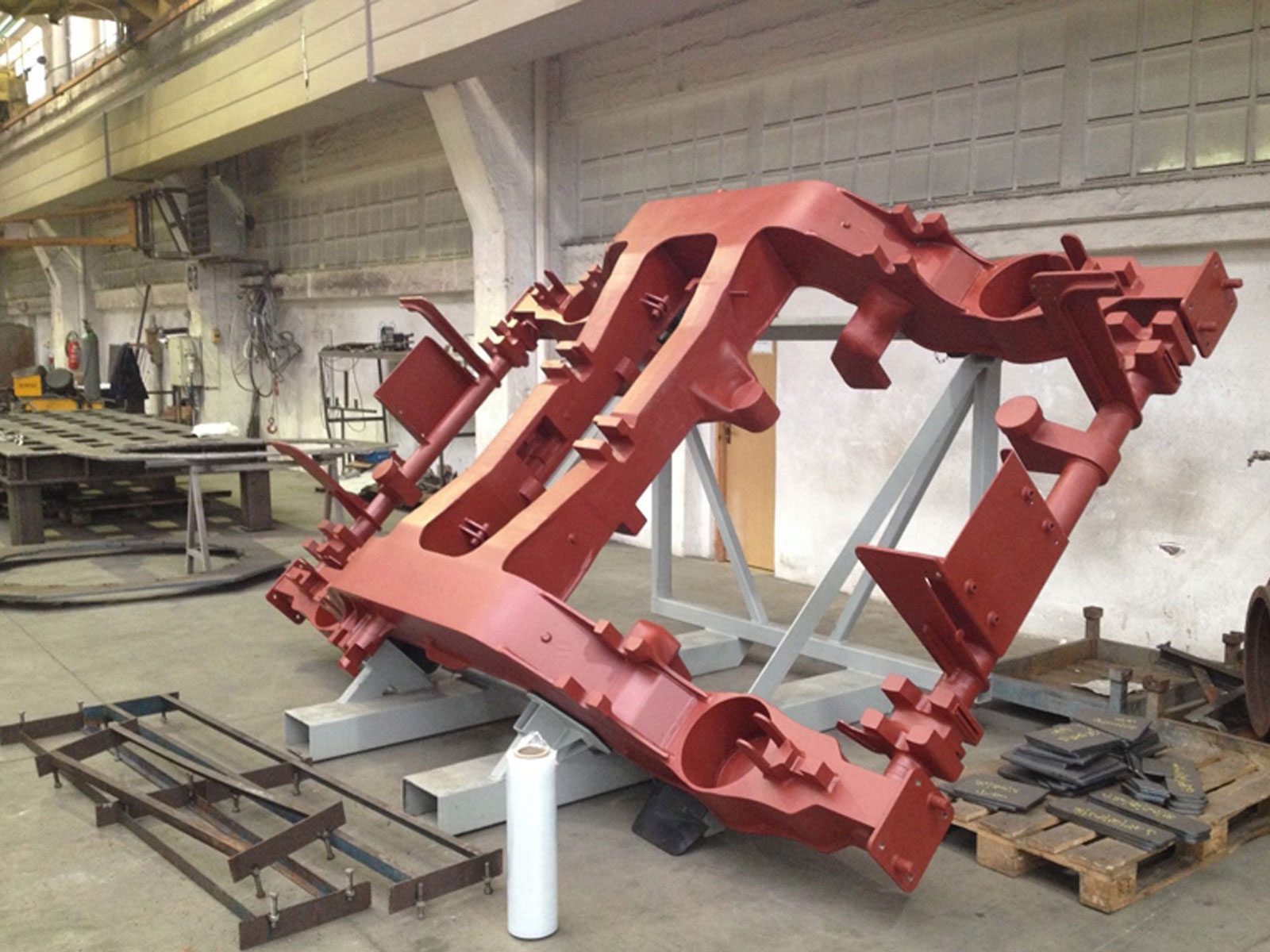 Rail vehicle components