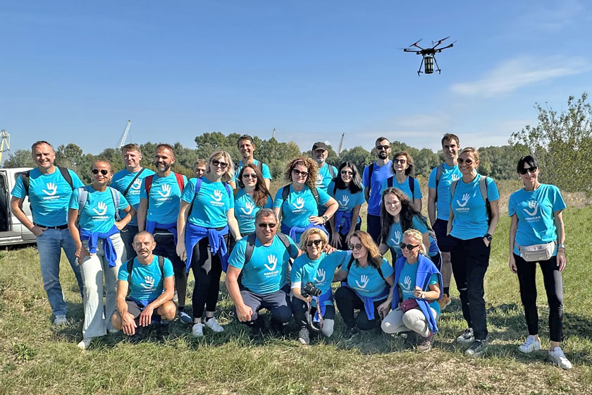 KONČAR u Vukovaru proveo veliku akciju pošumljavanja dronovima na površini od gotovo 500.000 m2