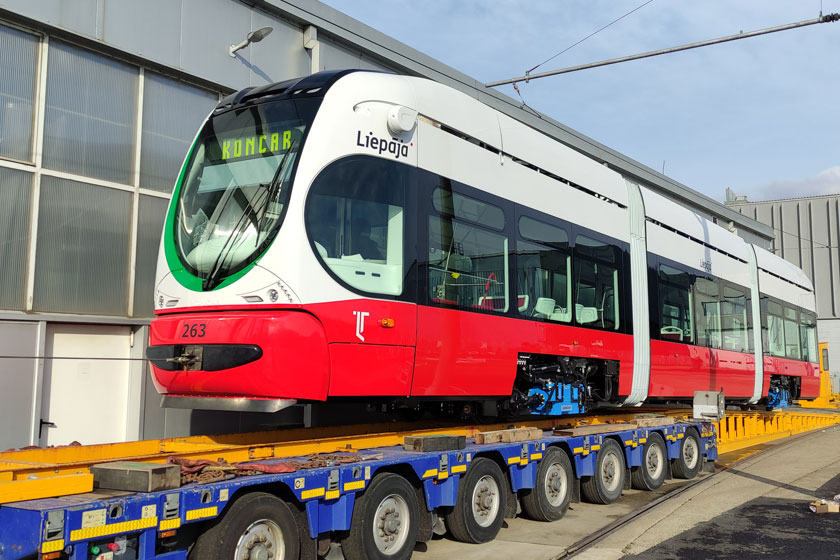 Isporučen i četrnaesti tramvaj za grad Liepāju u Latviji