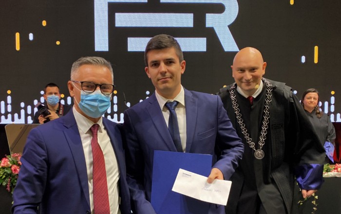“KONČAR” annual award for the Doctoral thesis awarded to Mario Jurković, PhD