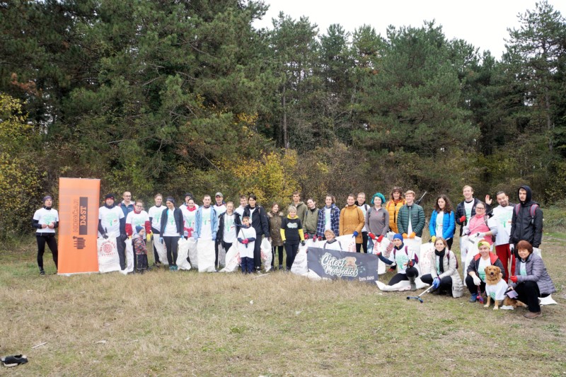 Cleaning of the Jankomir forest at the Sava embankment with Lil Cleaning Bears (Čisteći Medvjedići)