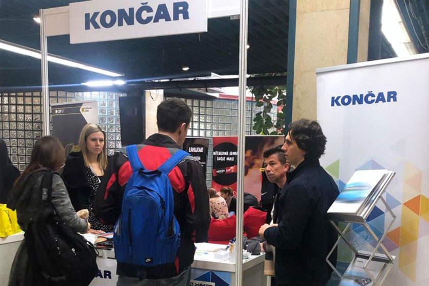 KONČAR at the Career Day in Zagreb