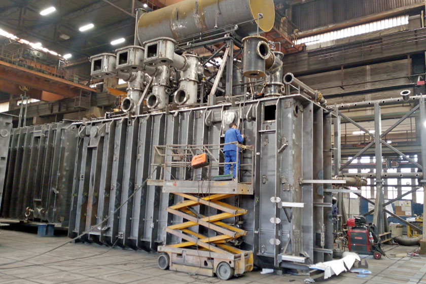 Large-scale offshore transformer tank delivery to the Netherlands