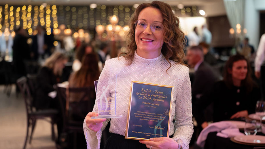 Sanela Carević named XENA – Woman of the Year in Energy