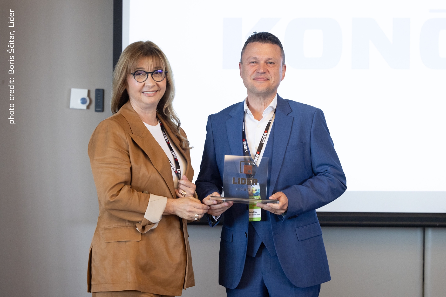 KONČAR recognized with prestigious Lider Invest and Brand Leader awards