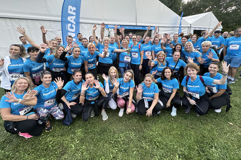KONČAR successful once again at B2Run
