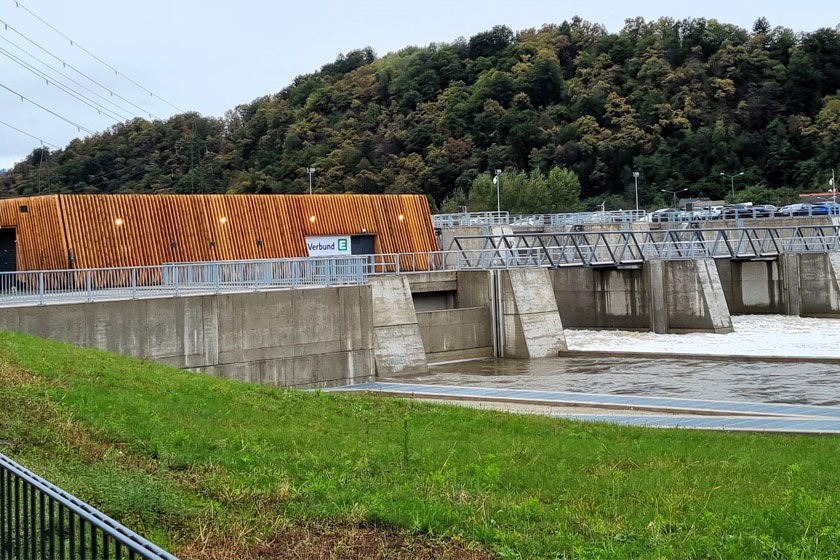 Ceremonial commissioning of the new Gratkorn hydropower plant near Graz