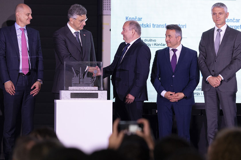 Položen kamen temeljac za proširenje tvornice KONČAR – Energetski transformatori na zagrebačkom Jankomiru
