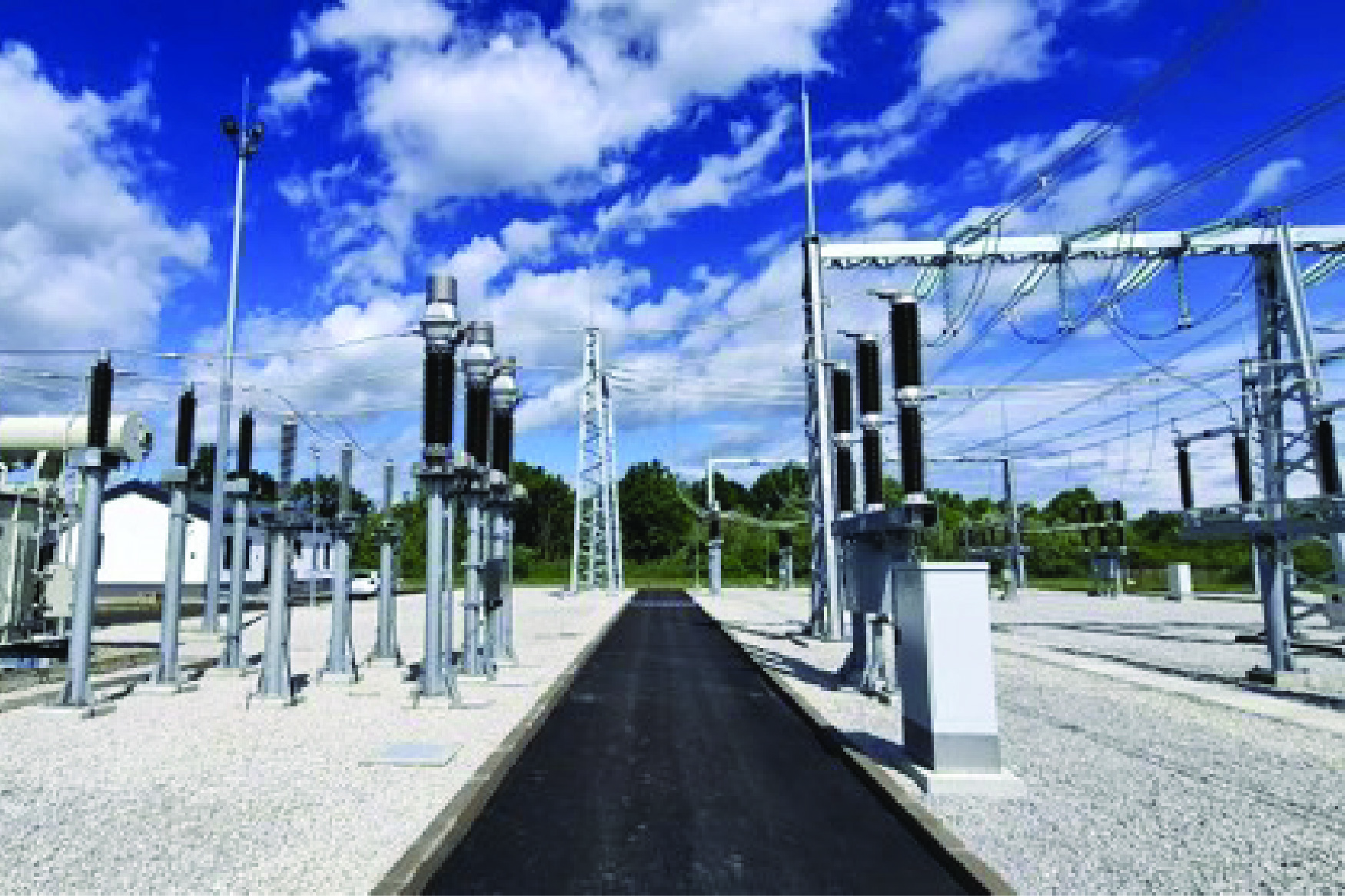 Reconstruction of the 110 kV substation at Glina substation